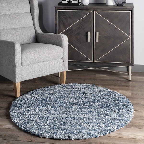 Nuloom Brooke Shag Tasseled Area Rug 5ft KKEL04C-R505 - main